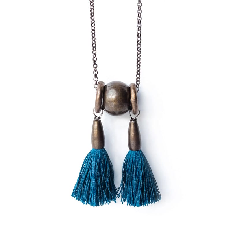 Boet Jewelry Beacon Necklace in Peacock
