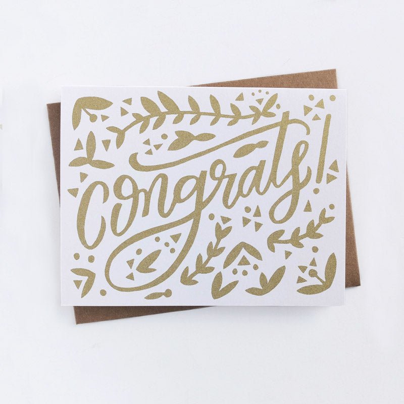 Worthwhile Paper Congrats Card