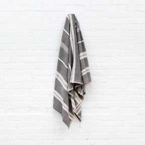 Creative Women Textiles Aden Cotton Bath Towel - Grey