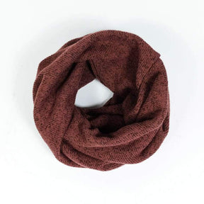 Curator Paloma Marled Knit Infinity Scarf Spice