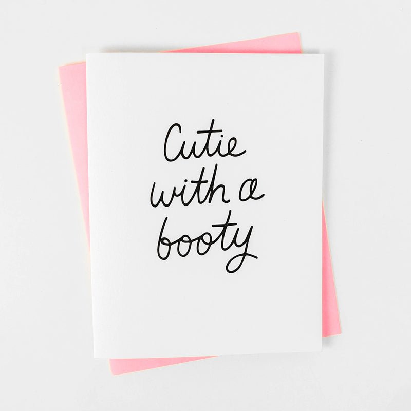 "Cutie with a Booty" Card