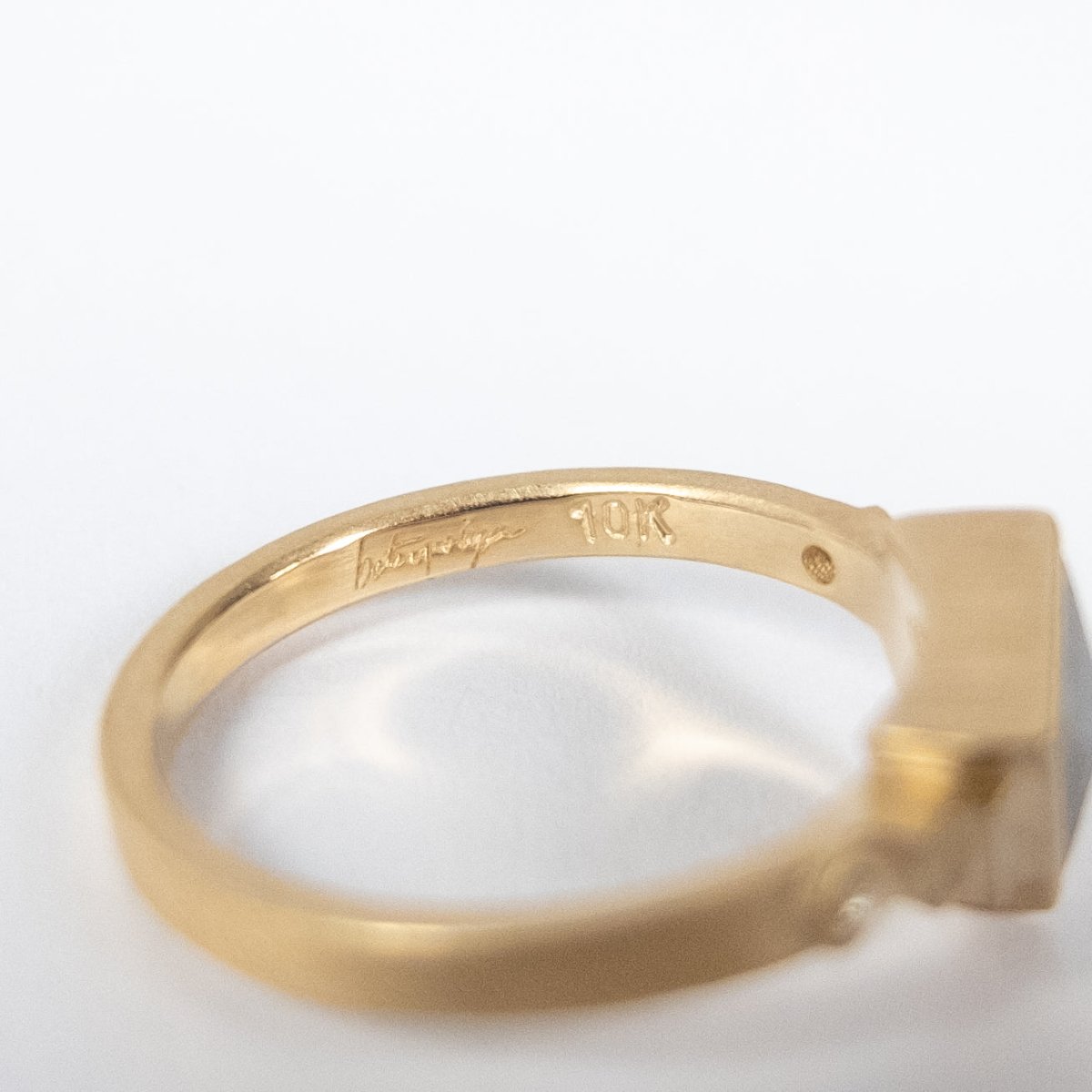 Triangle Diamond Ring