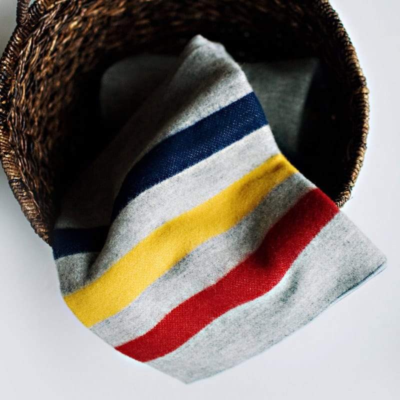 Revival Stripe Throw - Gray