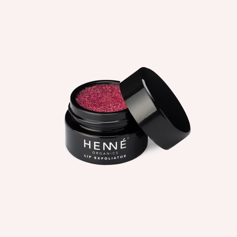 Henné Organics Lip Exfoliator in Nordic Berry