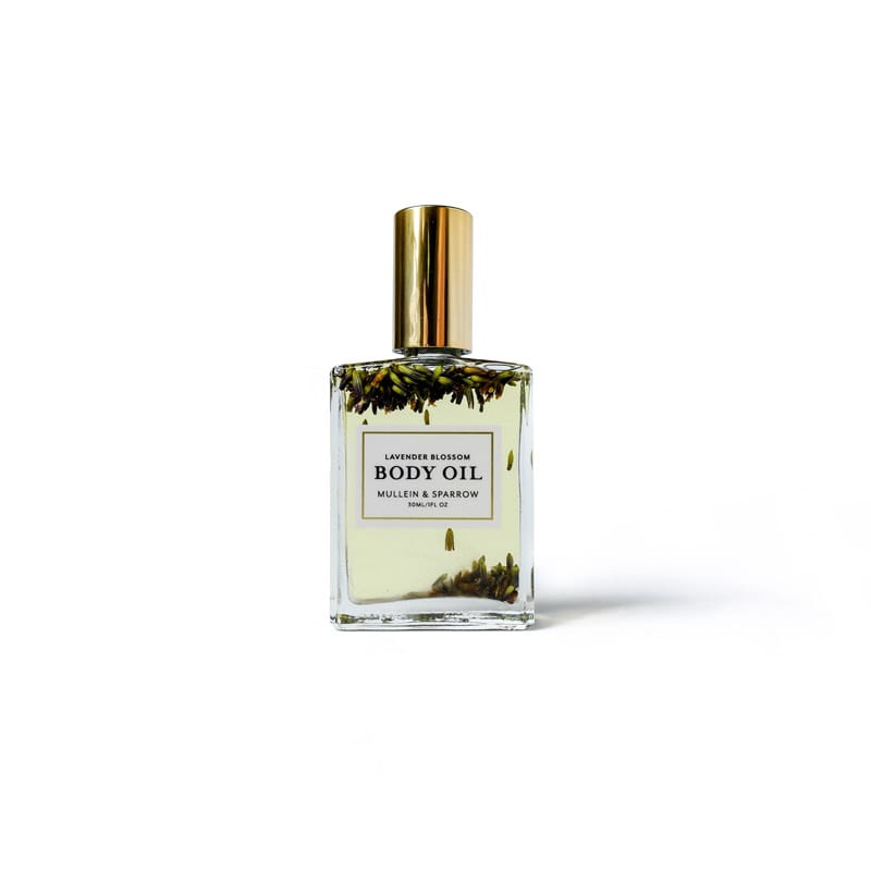 Lavender Blossom Body Oil Mullein & Sparrow