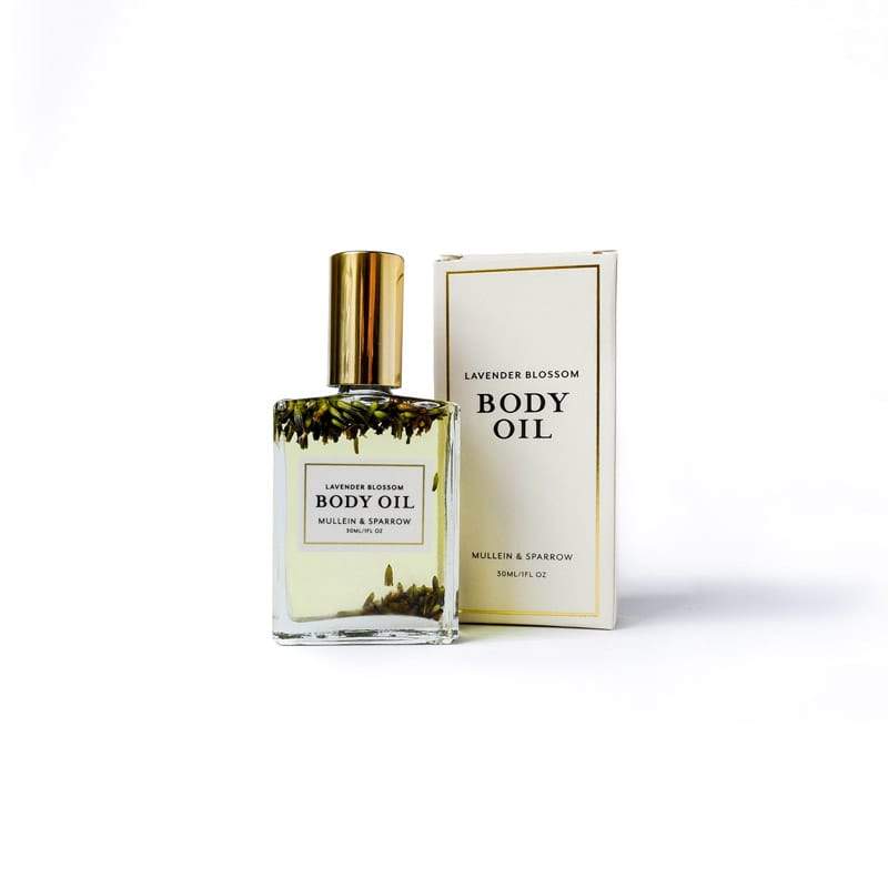 Lavender Blossom Body Oil Mullein & Sparrow