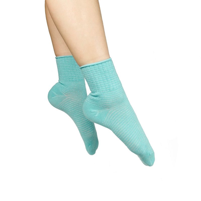 Chunky Rib Petite Crew Socks