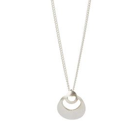 Nilo sterling silver mini pendant necklace focal