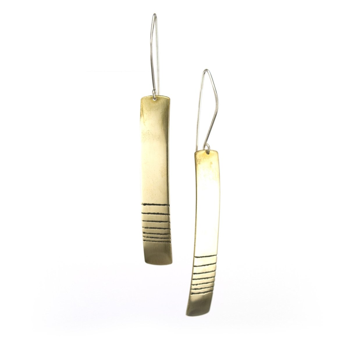 betsy & iya vertical Step it Up earrings