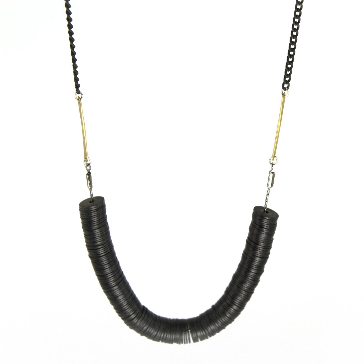 betsy & iya Sirocco necklace with trade beads