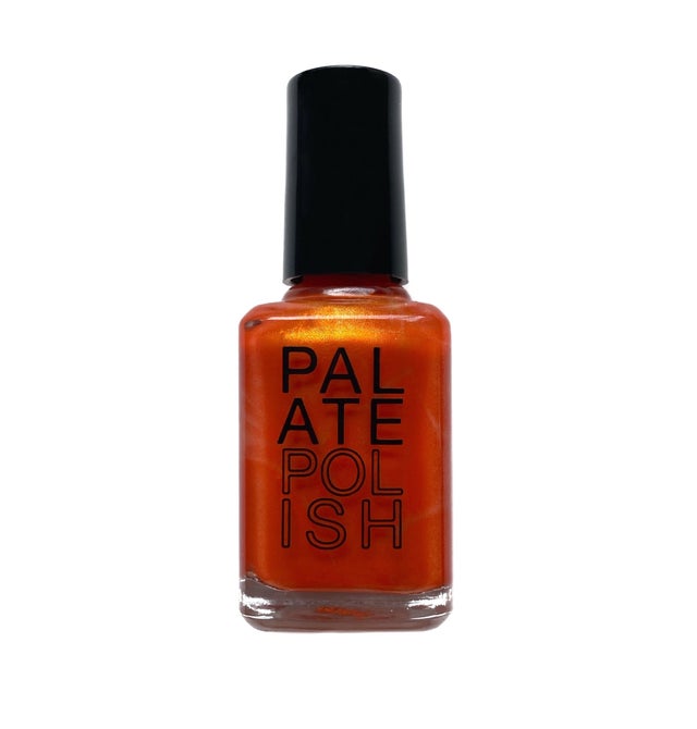 Palate Polish Vegan 10-Free (almost non-toxic) Nail Polish Clementine.