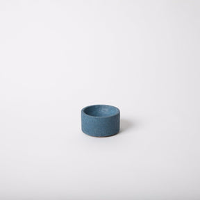 Terrazzo incense holder in the shade cobalt. Holds a single stick of incense. Made by Pretti.Cool in Houston, Texas.