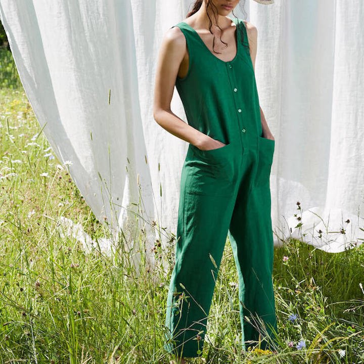 Saint-Germain Jumpsuit in Ivy