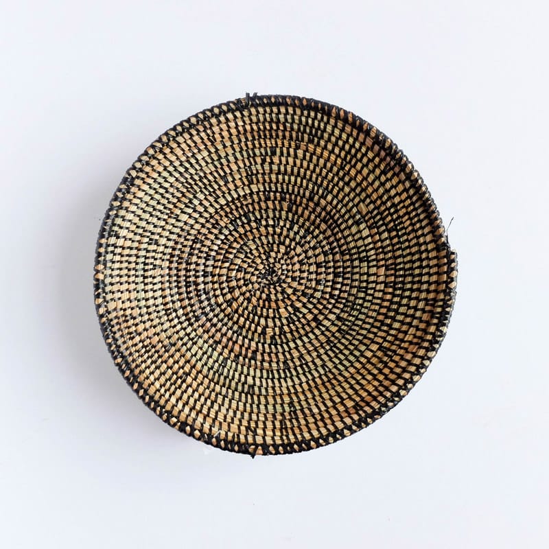 Small Senegal Basket in Dark Brown