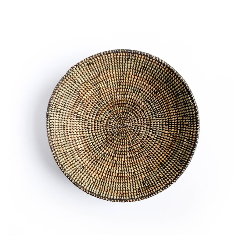 Medium Senegal Basket in Dark Brown