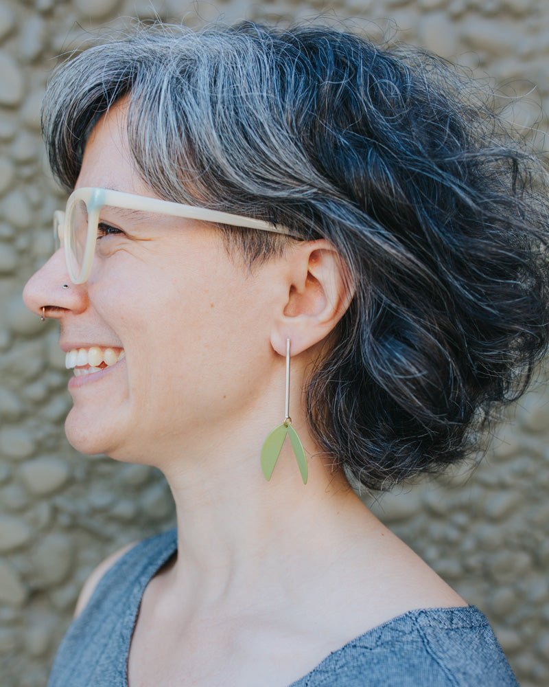 Stem Earrings