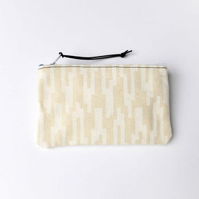 Cosmetic Bag Ripples White