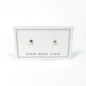 Upper Metal Class Sunset Rocks Small Earrings Bronze