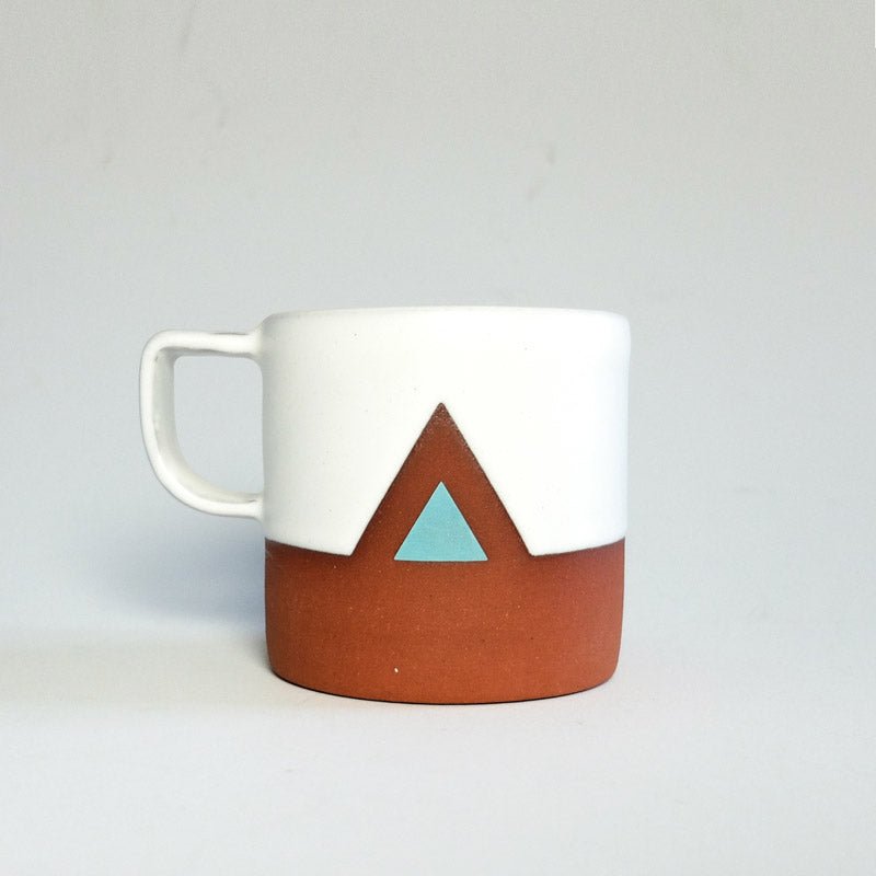 Wolf Ceramics Mountain Mug Turquoise