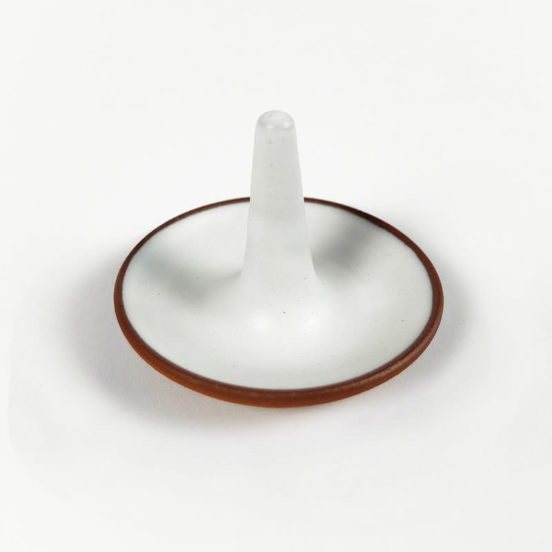 Wolf Ceramics Ring Dish White