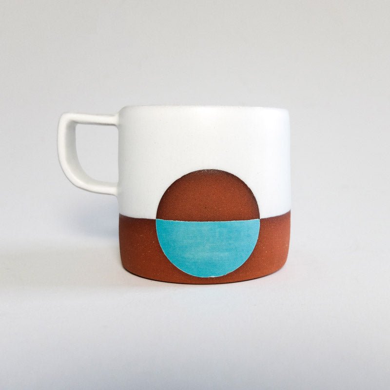 Wolf Ceramics Moon Mug White