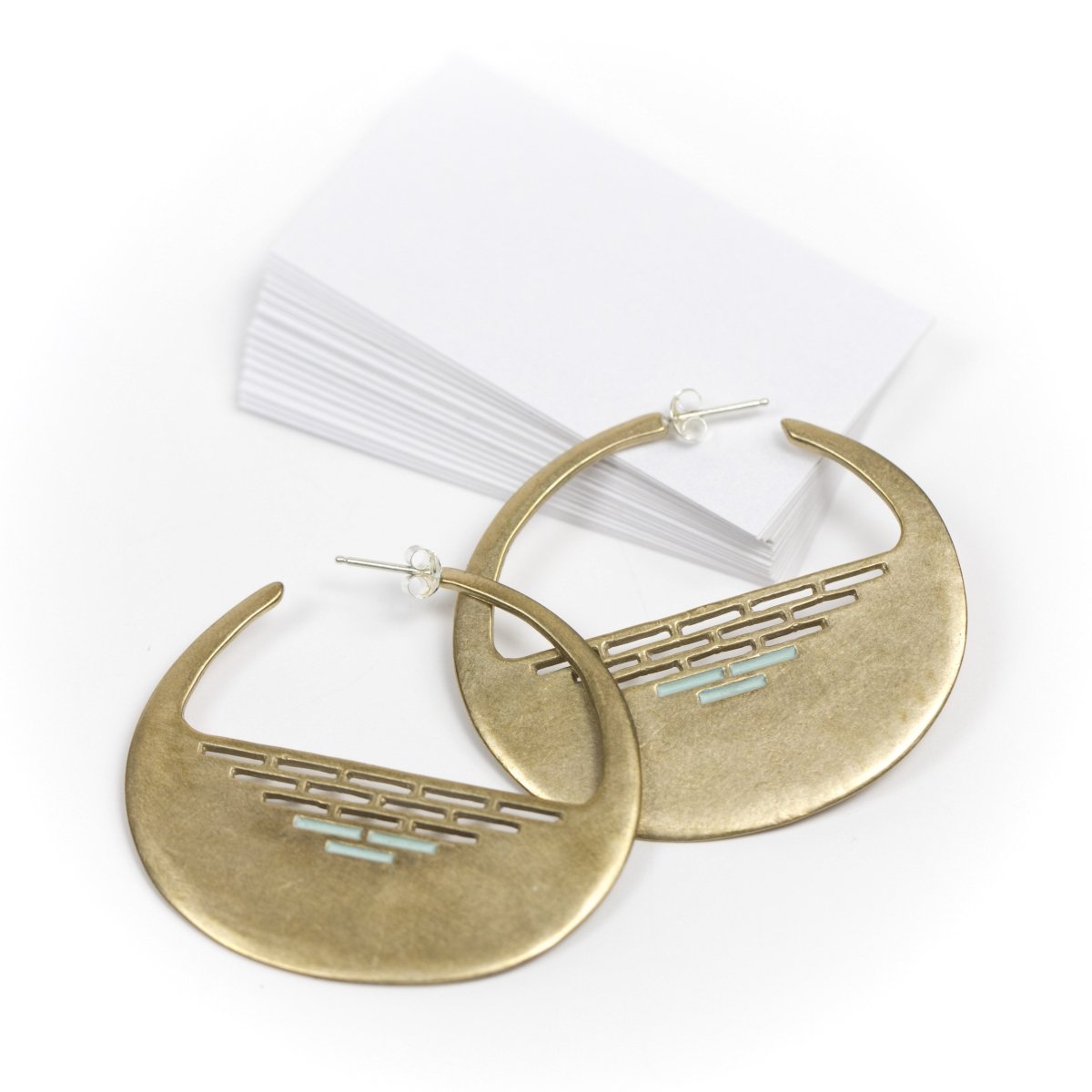 Bahusia Hoop earrings