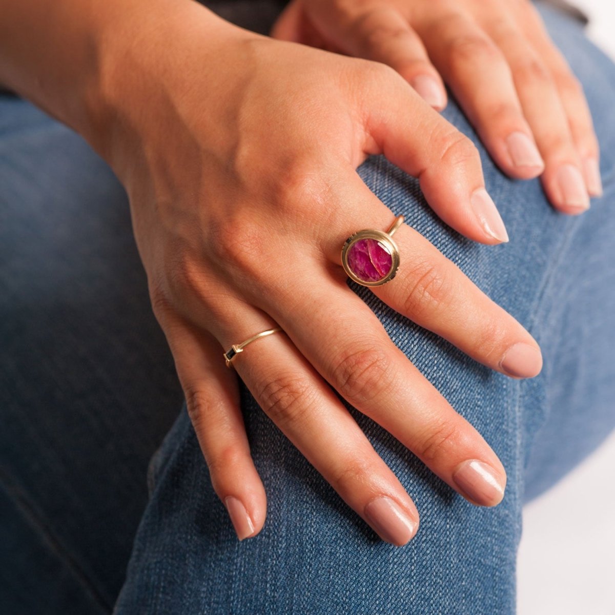Flos ring - Ruby