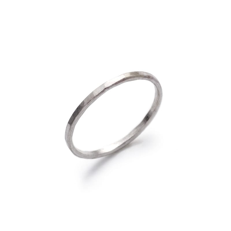 Faceted Sterling Silver ring by B & Iya