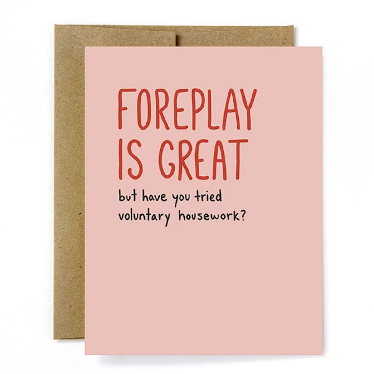"Foreplay is Great" Card