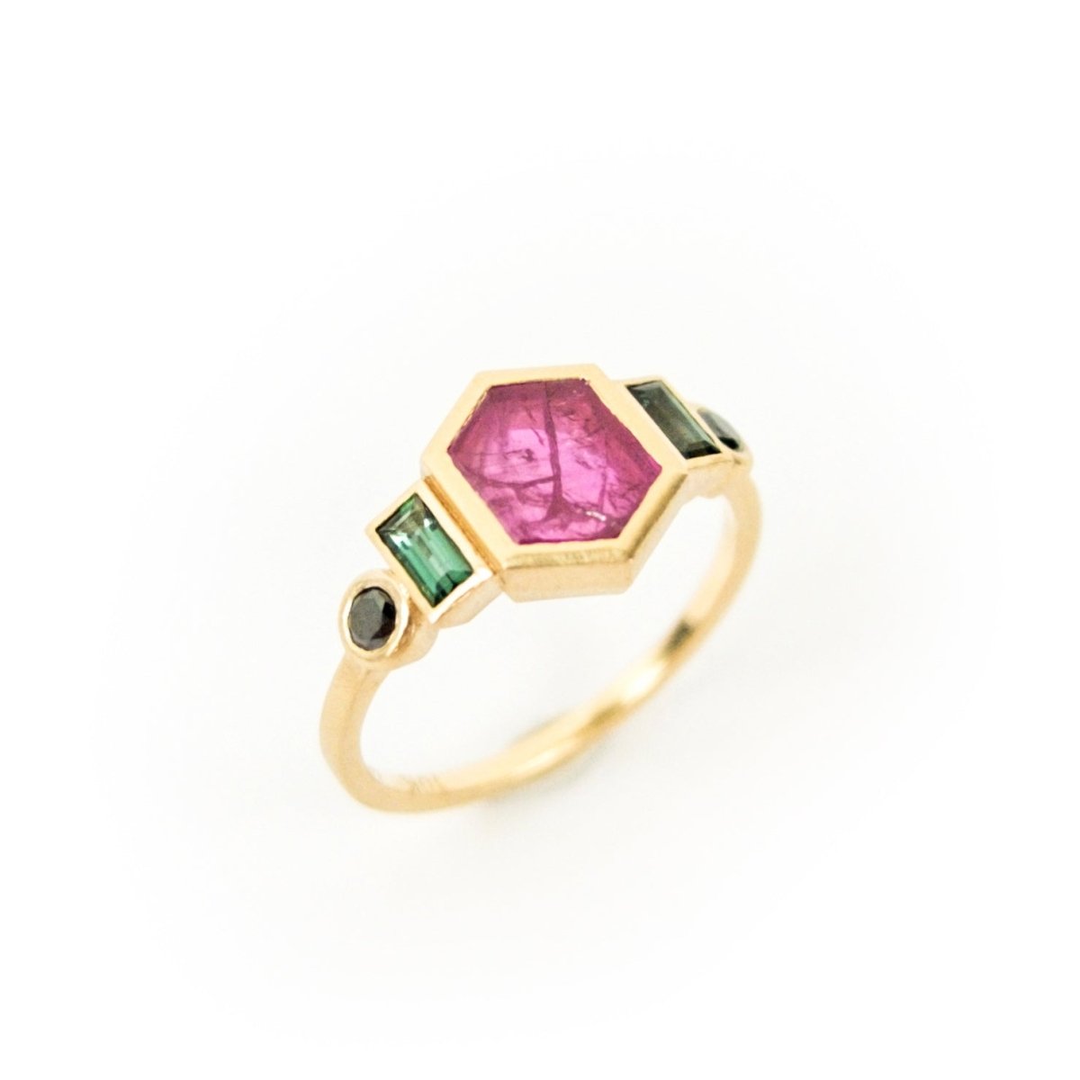 ruby ring by portland jewelry designer betsy & iya