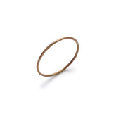 Smooth Gold-filled stacker ring